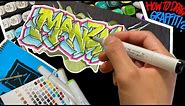 HOW TO DRAW GRAFFITI FOR BEGINNERS! (2020)