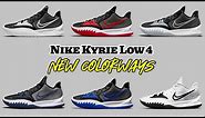 Nike Kyrie Low 4 NEW COLORWAYS Detailed Look and Release Update