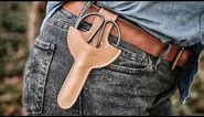 Making a Leather Scissor Holster