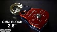 Omni-Block 2.6" - High Strength Swivel Pulley for Heavy Lifting and Rigging