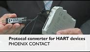 HART modem protocol converter