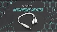 Top 5 Headphones Splitter [2021] │Headphones Pro Review