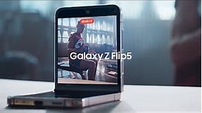 Galaxy Z Flip5: FlexCam Video | Samsung​