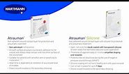 Application of Atrauman® with Cosmopor® and Hydrofilm®