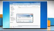 How to reset iTunes® library on a Windows® 7 PC
