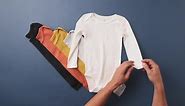 HonestBaby Baby 5-Pack Organic Cotton Long Sleeve Bodysuits