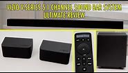 VIZIO V-Series 5.1 Channel Sound Bar System Ultimate Review: Unboxing, Set Up, Overview & Review