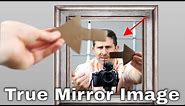 How Does a Non-Reversing Mirror Work?