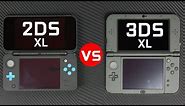 Nintendo 2DS XL vs 3DS XL