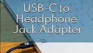 USB-C to Headphone Jack Adapter #Short