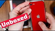 iPhone SE 3 Unboxing (Product RED)