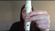 How to Play "A" On The Recorder