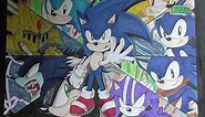 Drawing The Evolution of Sonic