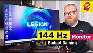 Lenovo G27-20 Gaming Monitor Review / 144 Hz Best Budget Gaming Monitor