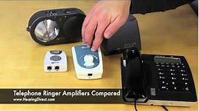 Telephone Ringer Amplifiers Compared