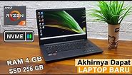 Review Acer Aspire A314-22 | Laptop Slim dengan AMD Ryzen 3 - Harga 6 Jutaan