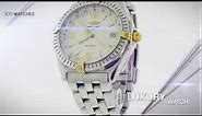 Breitling Wings B10050 Stainless Steel 18k Gold Watch