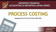 COST ACCOUNTING - Process Costing