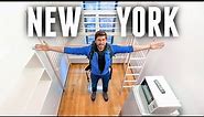 INSIDE the SMALLEST Apartment in NEW YORK CITY | 60 ft.² Micro Studio