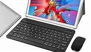 ZONKO 2024 Newest 2 in 1 Tablet 10 inch 4G Phone Call with Dual Sim Card Slot, 4GB+64GB Storage(Support 512GB Expand), Octa-Core Processor,13MP Camera, WiFi Tablet with Keyboard Mouse Stylus(Silver)