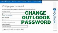 Change Outlook Email Password