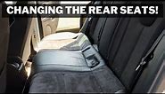 HOW TO REMOVE THE REAR SEATS ON A SEAT LEON/VW GOLF/AUDI A3 | JSMK