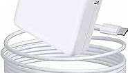 for Mac Book Pro Charger USB-C: 100W 6.7ft Fast Power Adapter for Type C Device, Compatible with MacBook Pro 16, 15, 14, 13 Inch, Mackbook Air 13 Inch, iPad Pro 2021/2020/2019/2018…