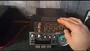 Vintage Pioneer KP500 car stereo with EQ and speakers