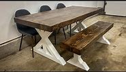 DIY Kitchen Dining Table With Bench | Build It Better | EP. 08