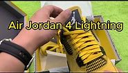 Air Jordan 4 Lightning From PkStockX