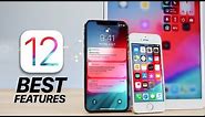 Top 12 iOS 12 Features! What's New Review