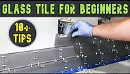Best Video On How To Install Glass Tile Backsplash!