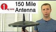 1byone 150 Mile Amplified Outdoor Omni Directional HD TV Antenna Review