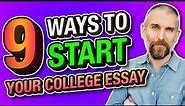 How to Hook Your Reader & Write Better College Essay Openings