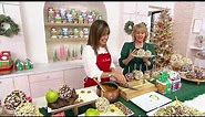 Mrs. Prindables 5 or 10 pc. Large Holiday Caramel Apples w/ Gift Boxes on QVC