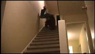 Guy falling down stairs vine