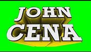 John Cena Green Screen