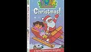 Opening to Dora the Explorer: Dora's Christmas! 2002 VHS