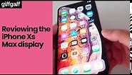 iPhone Xs Max display review | giffgaff