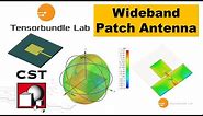 CST Tutorial: Wideband Microstrip Patch Monopole Antenna 3- 5.5 GHz