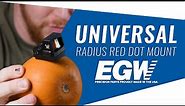 The EGW Universal Radius Red Dot Mount: A Versatile and Easy-to-Install Red Dot Sight Mount