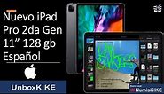 Unboxing iPad Pro 11" 128 gb Segunda Generacion 2020 - Español