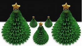 Christmas Tree Ideas | Paper Christmas Tree | Christmas Decor Ideas | Easy Christmas Tree Making