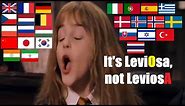 "It's LeviOsa, not LeviosA" - in Different Languages [Harry Potter and the Philosopher's Stone]