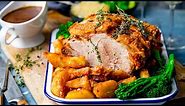 Roast Pork Dinner + tips for the BEST crackling!