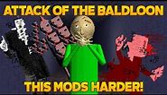 Baldi is Choking 😱 | The Attack Of The Baldloon! [Baldi's Basics Mod]