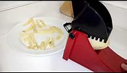 Geedel French Fry Cutter- Demo Slicing 3 Different Size Potatoes for an Air Fryer