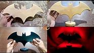 DIY - Batman logo || Wooden batman logo for decoration.