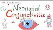 Neonatal Conjunctivitis | Ophthalmia Neonatorum | Pediatrics | 5-Minute Review