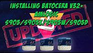 UPDATE - Installing Batocera v32+ on S905/S905x/S905w/S905d Android TV Boxes